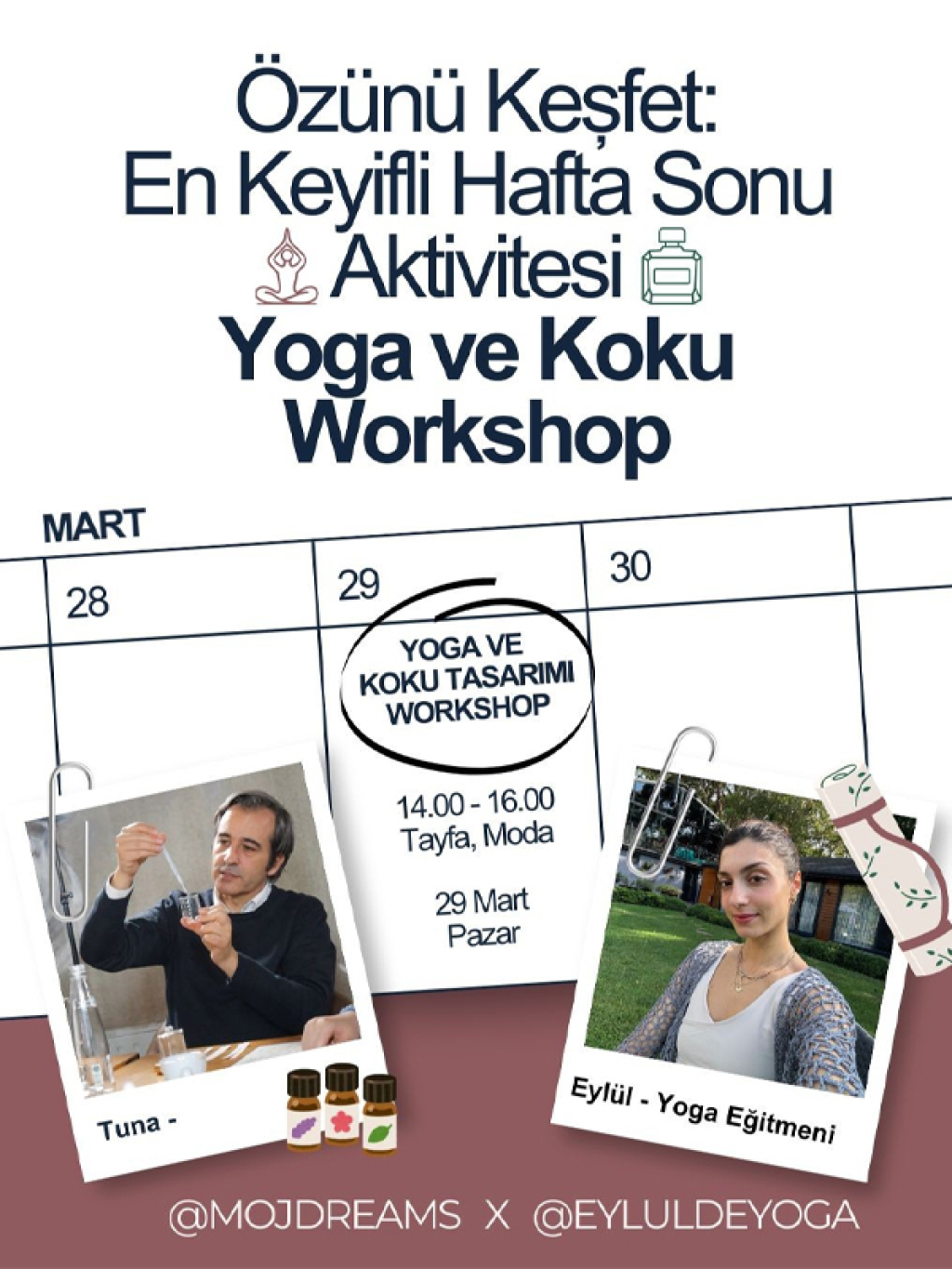 Yoga ve Koku Tasarımı Workshopu