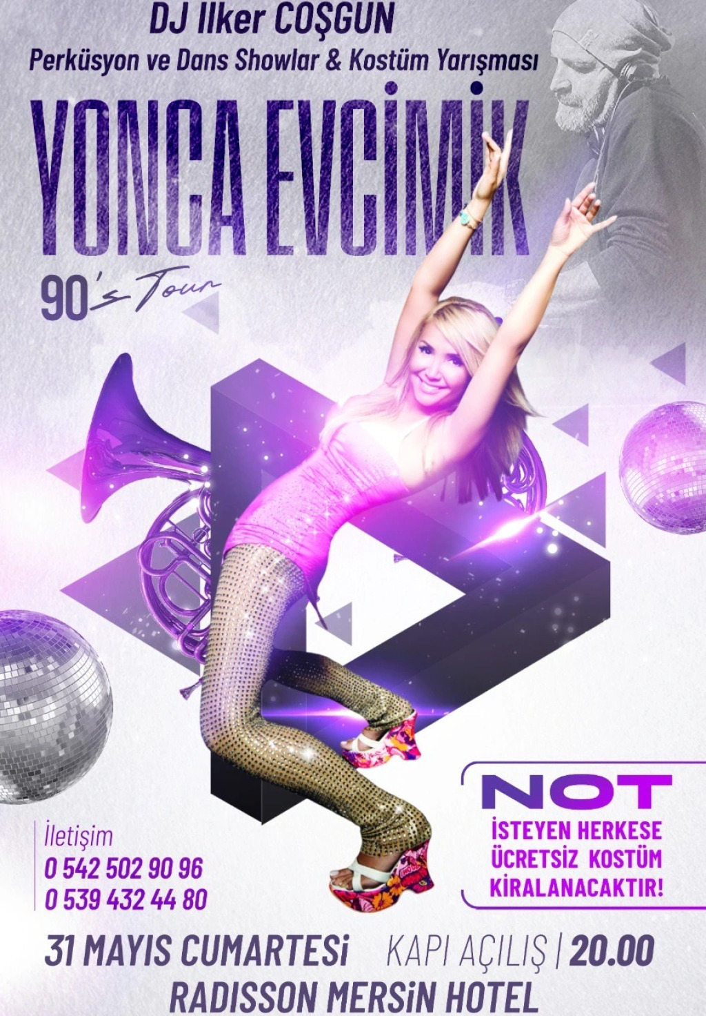 Yonca Evcimik'le 90'lar ve DJ Performans(DJ İlker Coşğun)