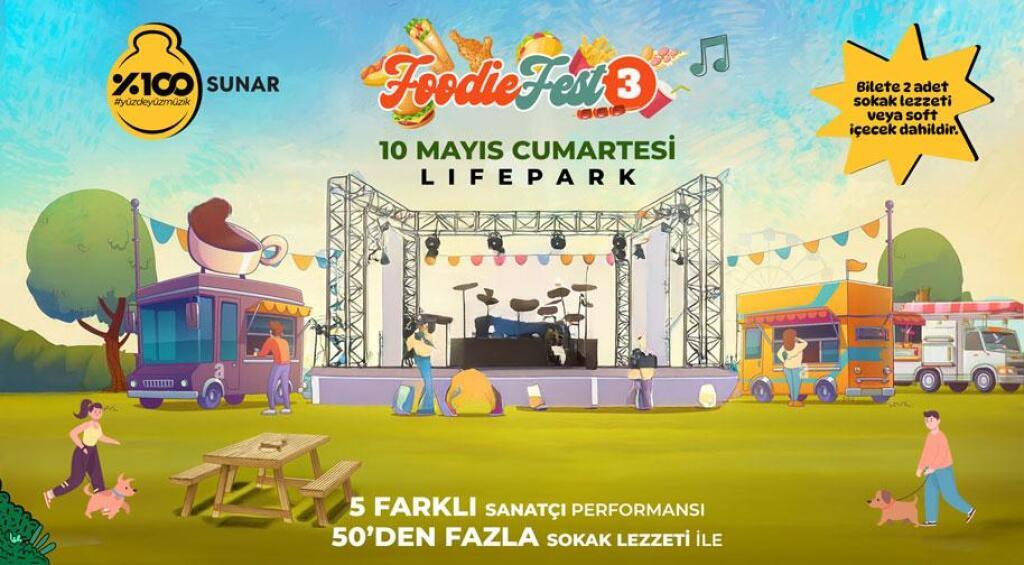 Yüzdeyüz Müzik Sunar : Foodiefest 3