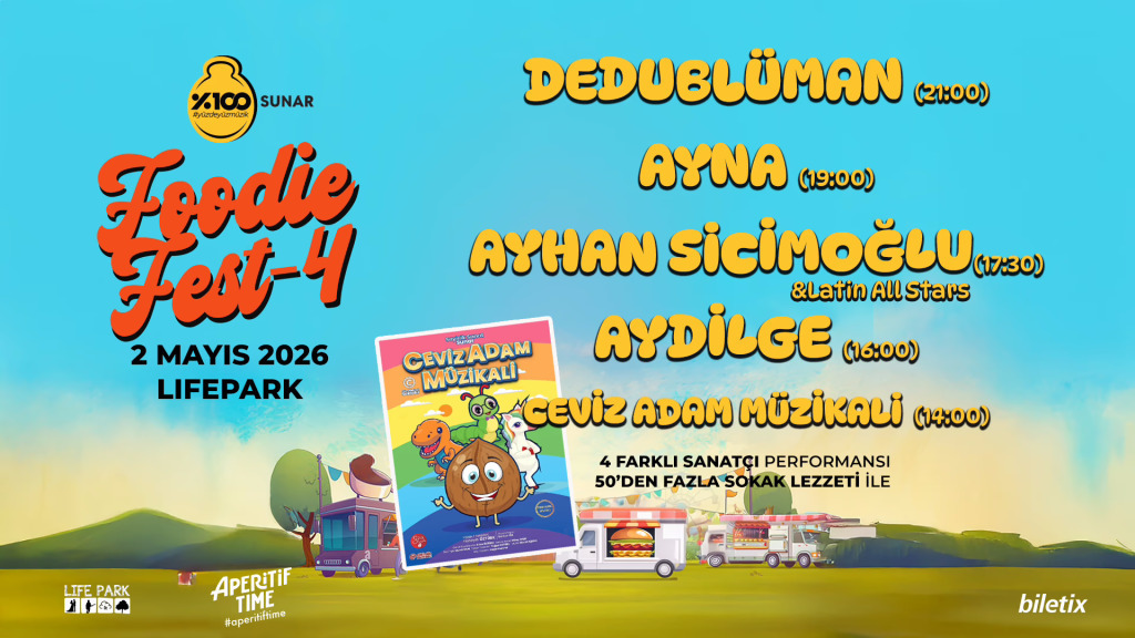Yüzdeyüz Müzik Sunar: FoodieFest 4