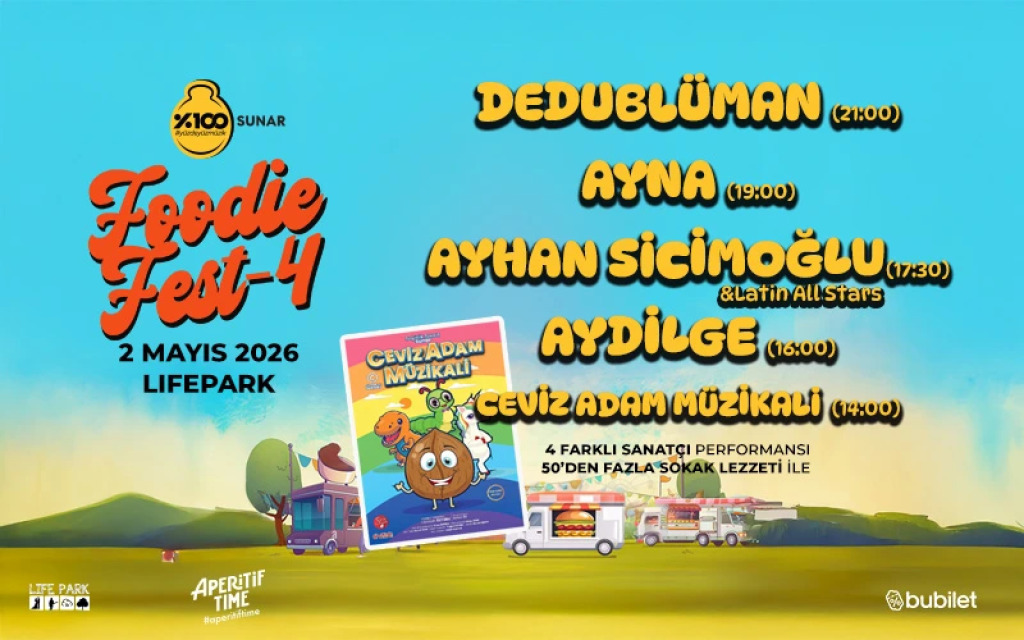 Yüzdeyüz Müzik Sunar: FoodieFest 4