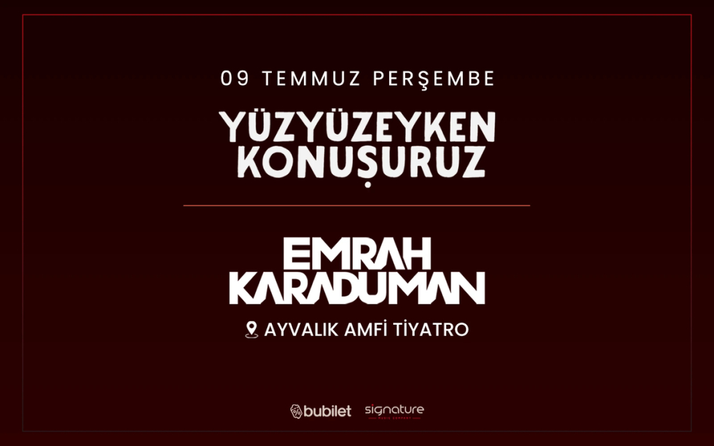 Yüzyüzeyken Konuşuruz - Emrah Karaduman