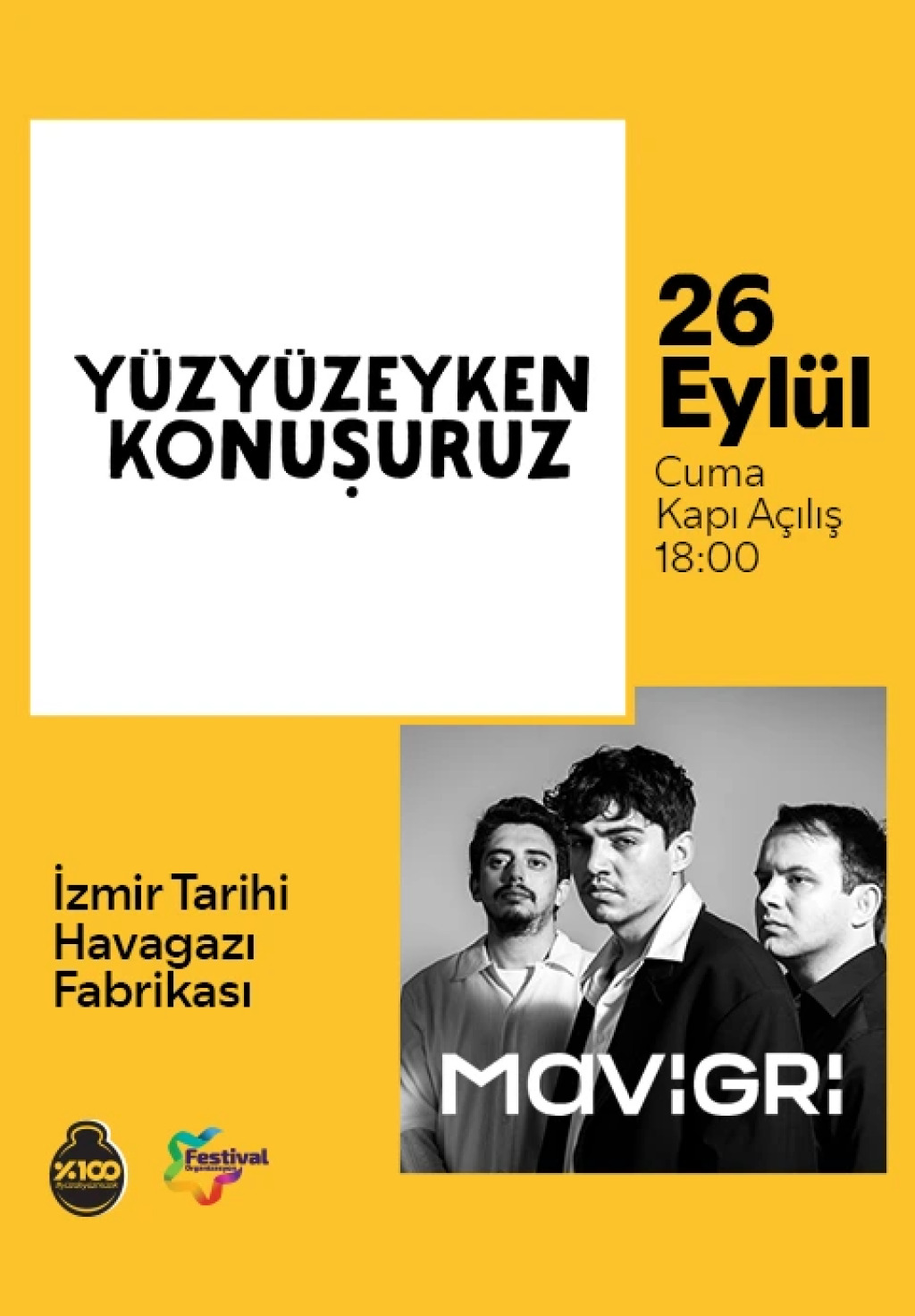 Yüzyüzeyken Konuşuruz - Mavi Gri