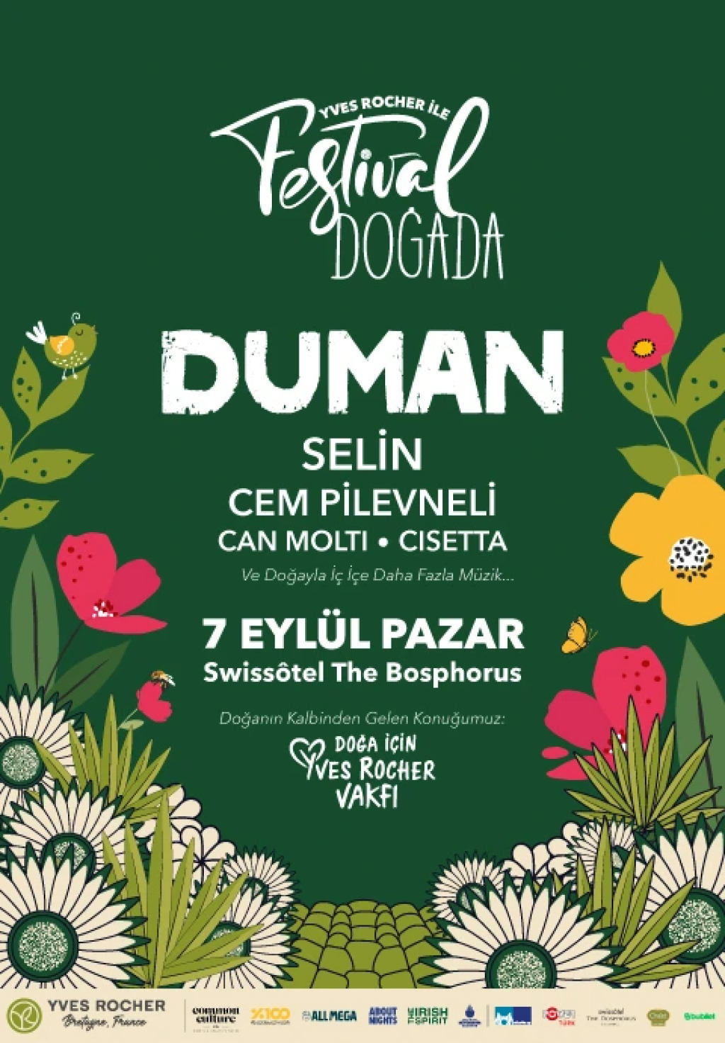 Yves Rocher ile Festival Doğada "Duman & Selin"