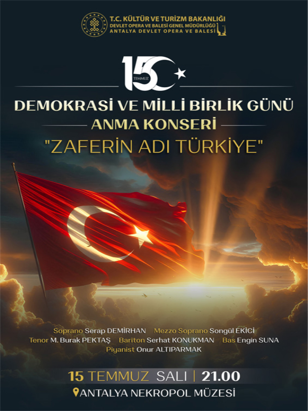 Zaferin Adı Türkiye Konseri - Antalya DOB