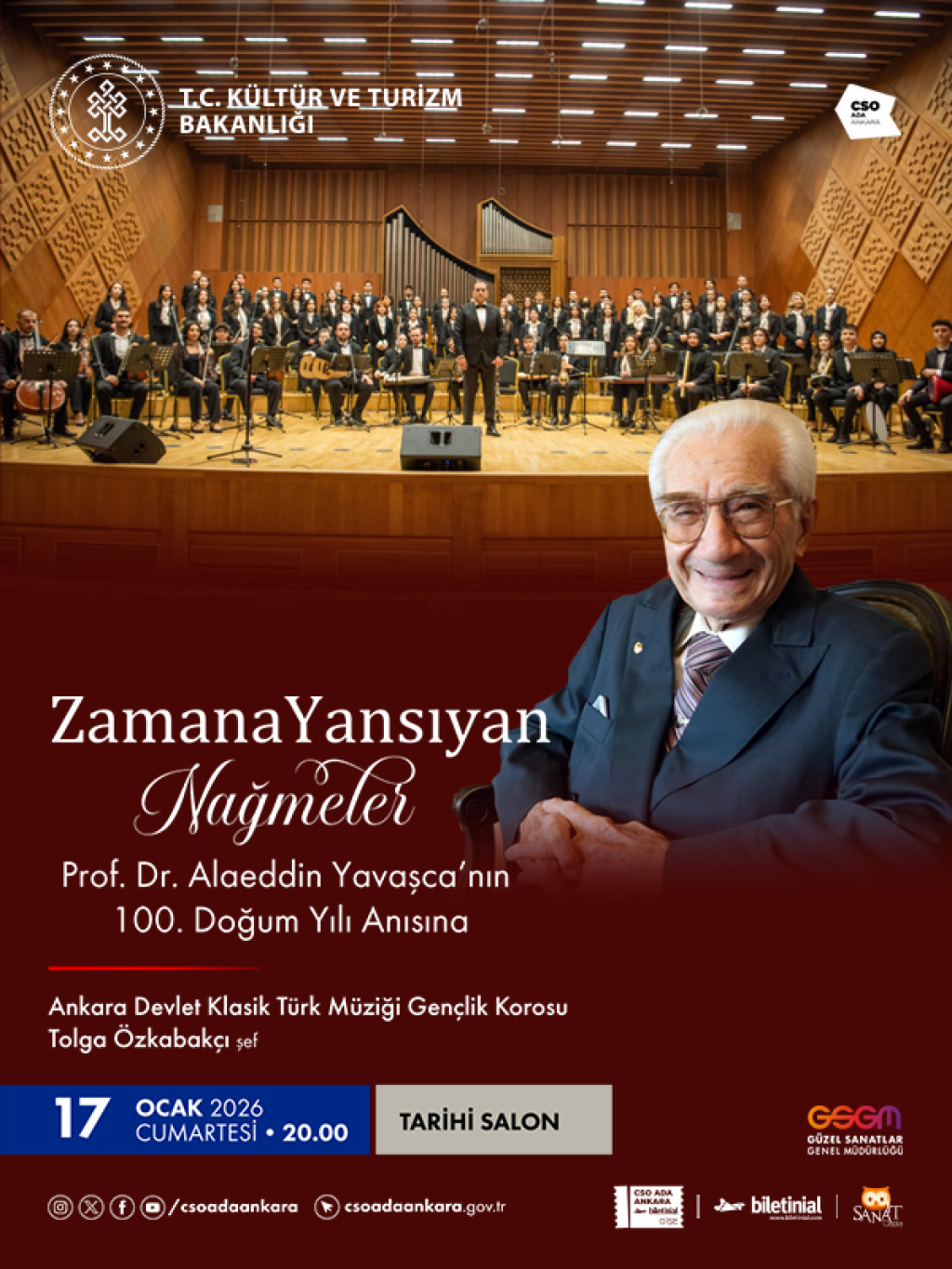 Zamana Yansıyan Nağmeler - Prof. Dr. Alaeddin Yavaşca'nın 100. Doğum Yılı Anısına