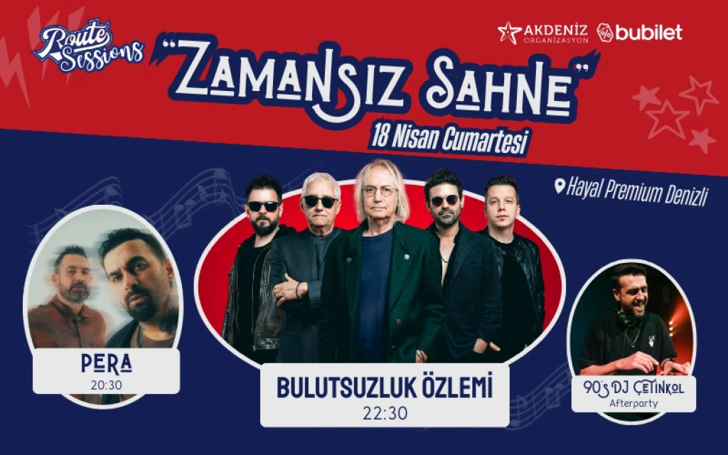 Zamansız Sahne - Üç Konser Tek Bilet