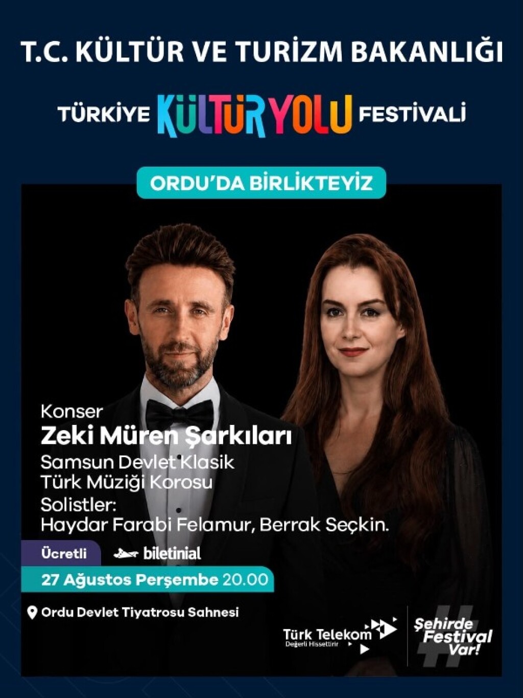 Zeki Müren Şarkıları - Ordu Kültür Yolu