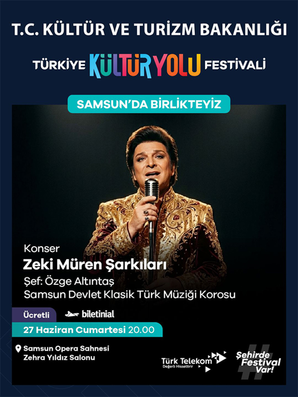 Zeki Müren Şarkıları - Samsun Kültür Yolu