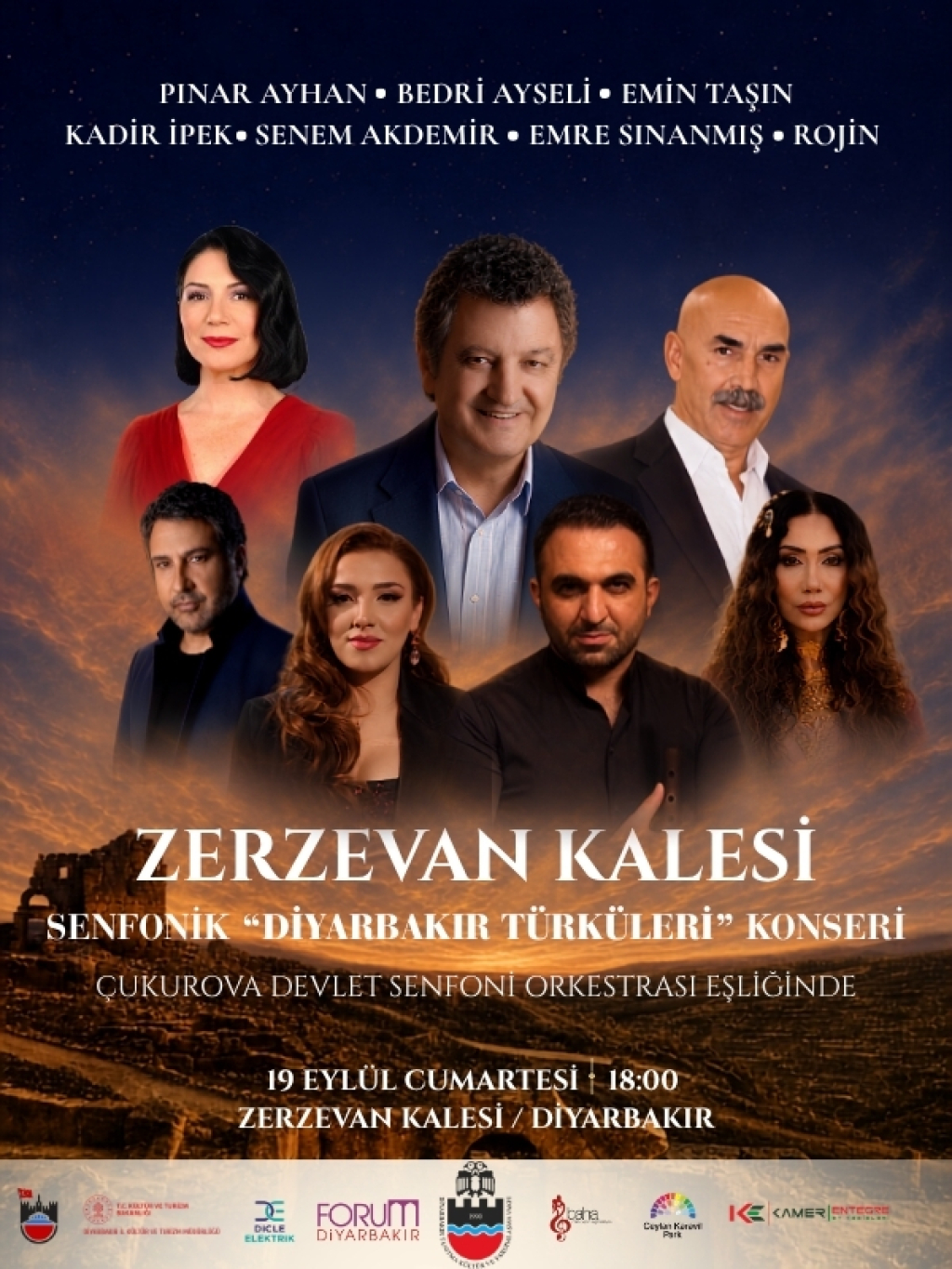 Zerzevan Kalesi Senfonik "Diyarbakır Türküleri"