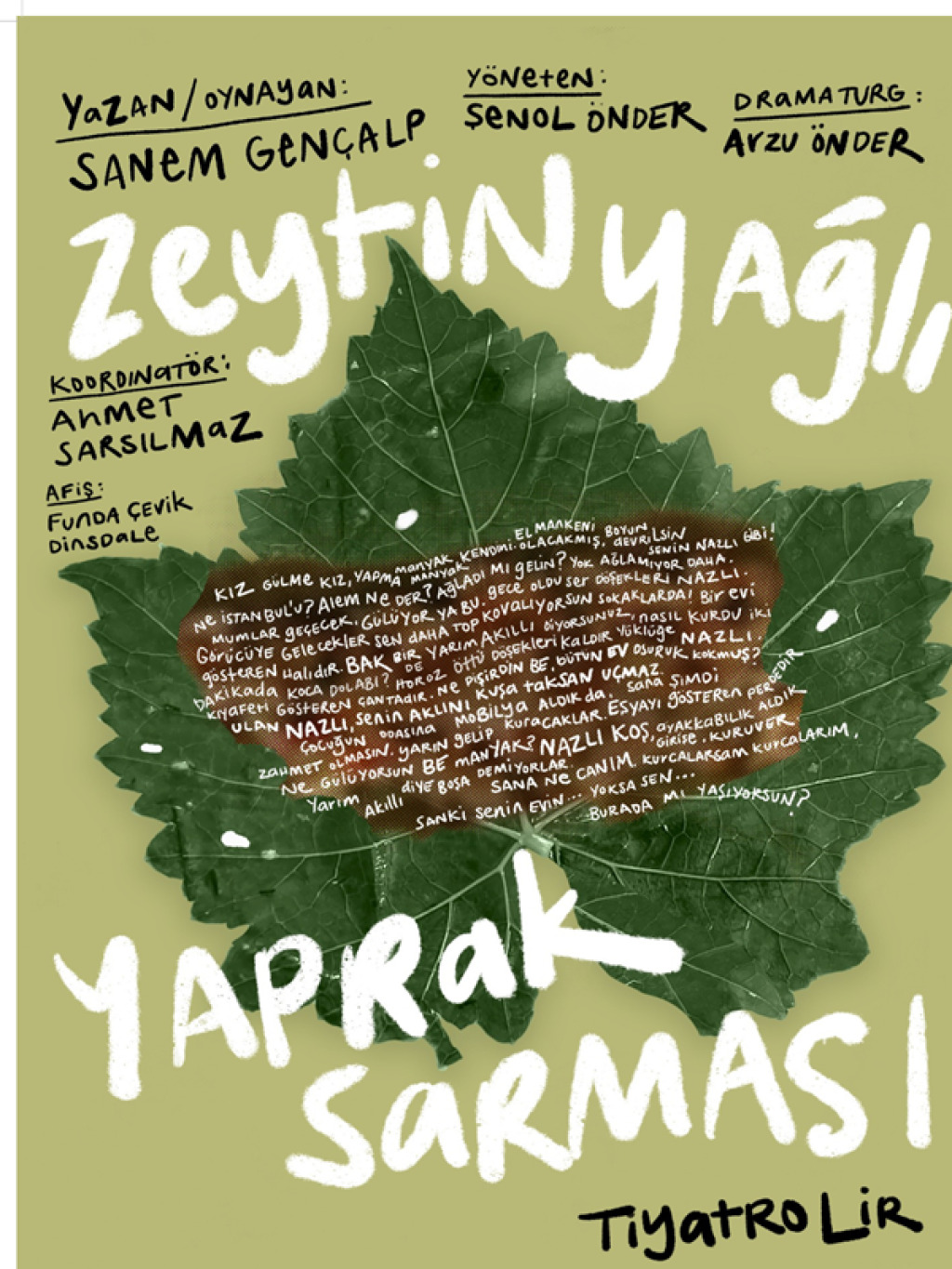 Zeytinyağlı Yaprak Sarması