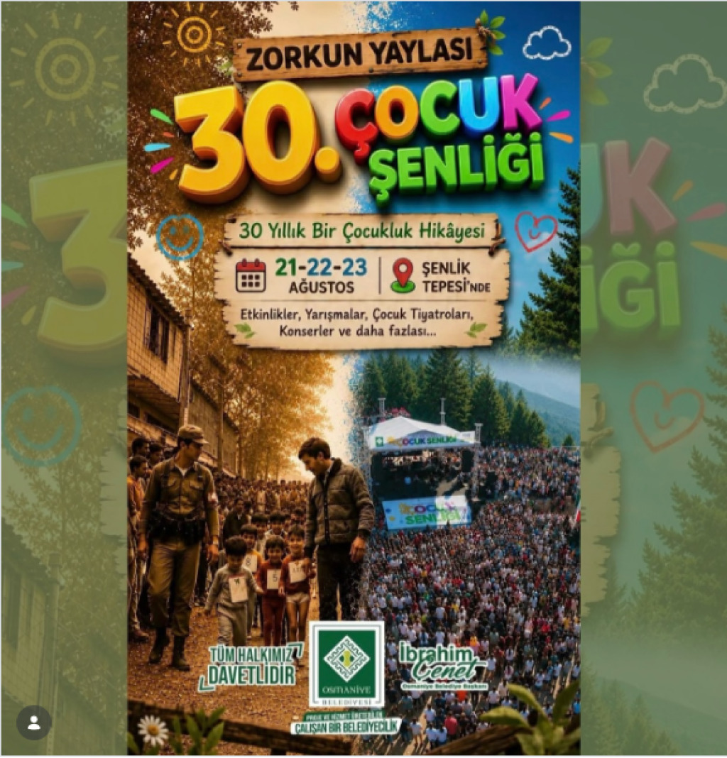 Zorkun Yaylası Çocuk Şenliği